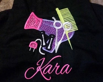 Personalized Aprons, Beautician Apron, Kitchen Apron