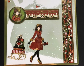 7x7 Christmas Walk Christmas Card