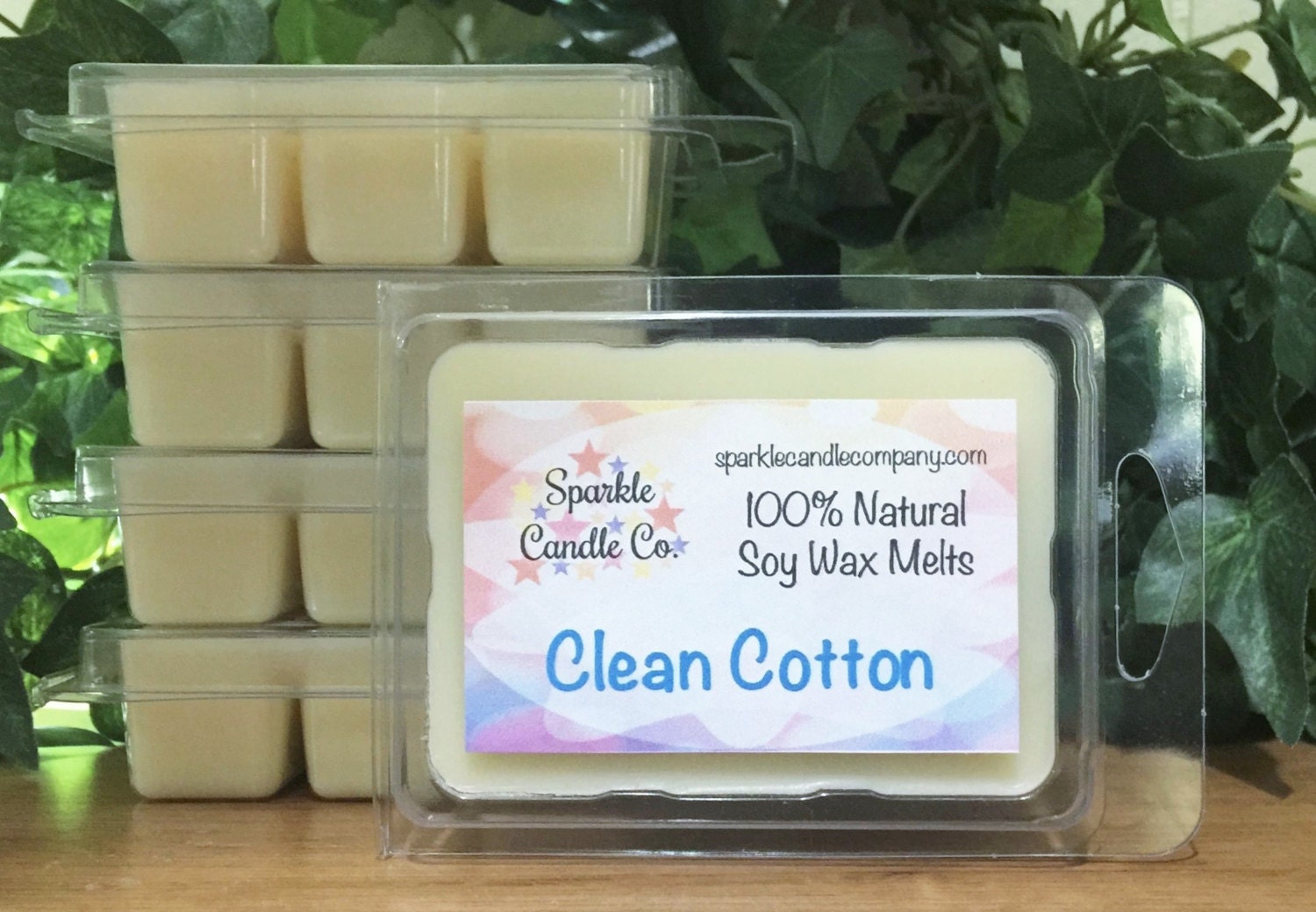 CLEAN COTTON Soy Wax Melts Scented Wax Tarts 1 Package