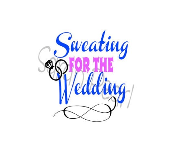 Download Sweating For The Wedding Bundle SVG PNG Studio Silhouette