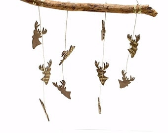 Deer Baby Mobile// Deer Home Decor