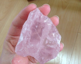 Raw Rose Quartz - Rose Quartz - Raw Stone - Rose Quartz Crystal