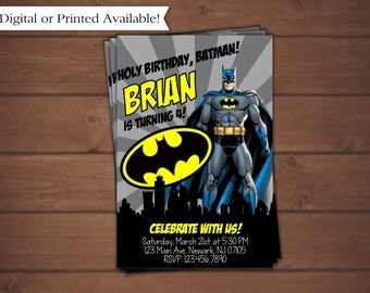 Spiderman Birthday Invitation Printable Spiderman Invitation