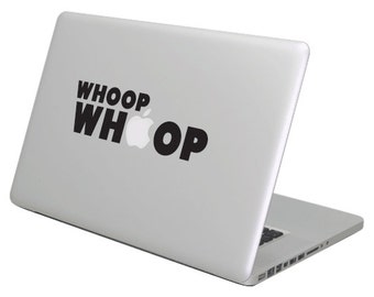 Whoop MacBook Decal sticker. Choose your size.