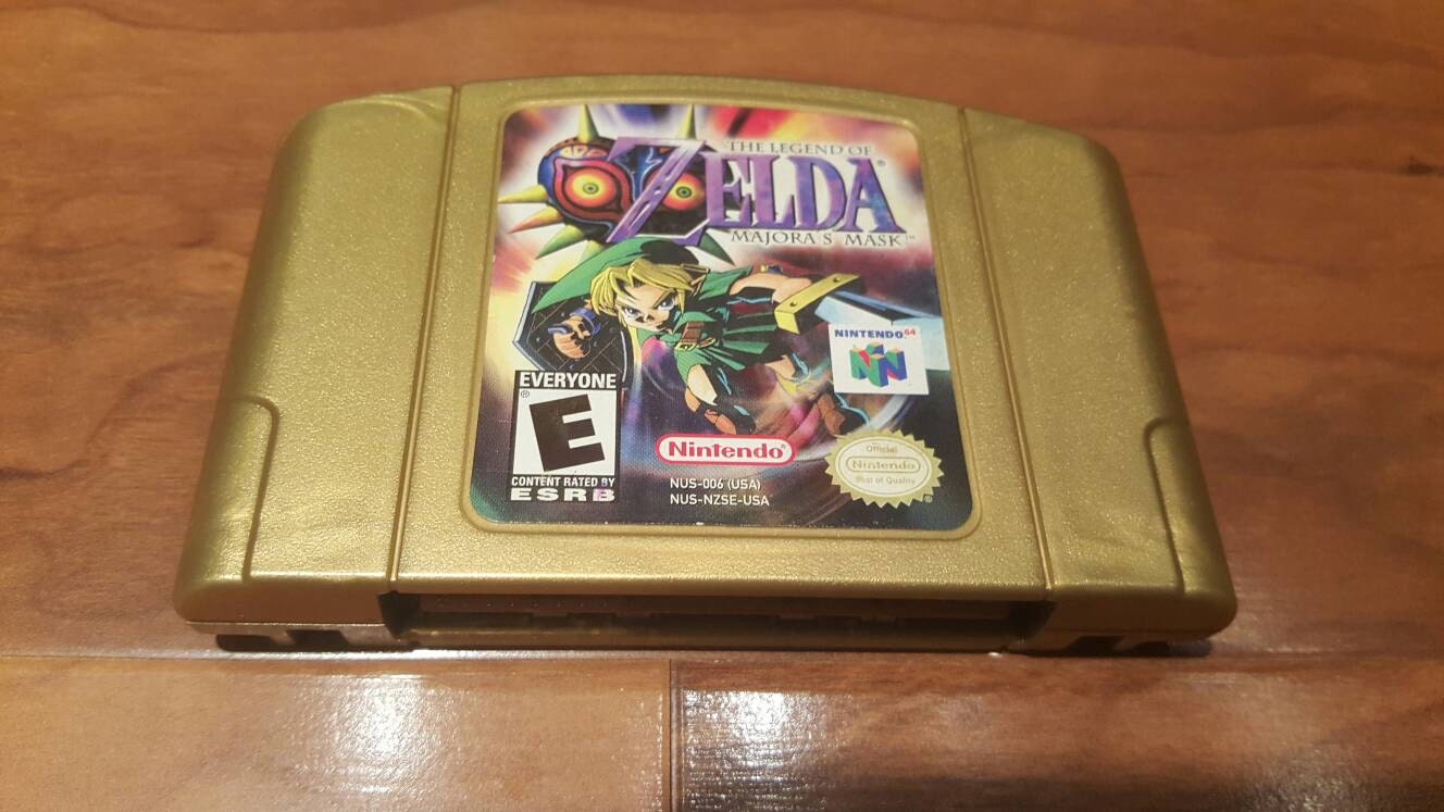 Legend of Zelda Majoras Mask Nintendo 64 n64 Zelda Majoras