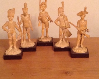Vintage Depose Italian soldiers