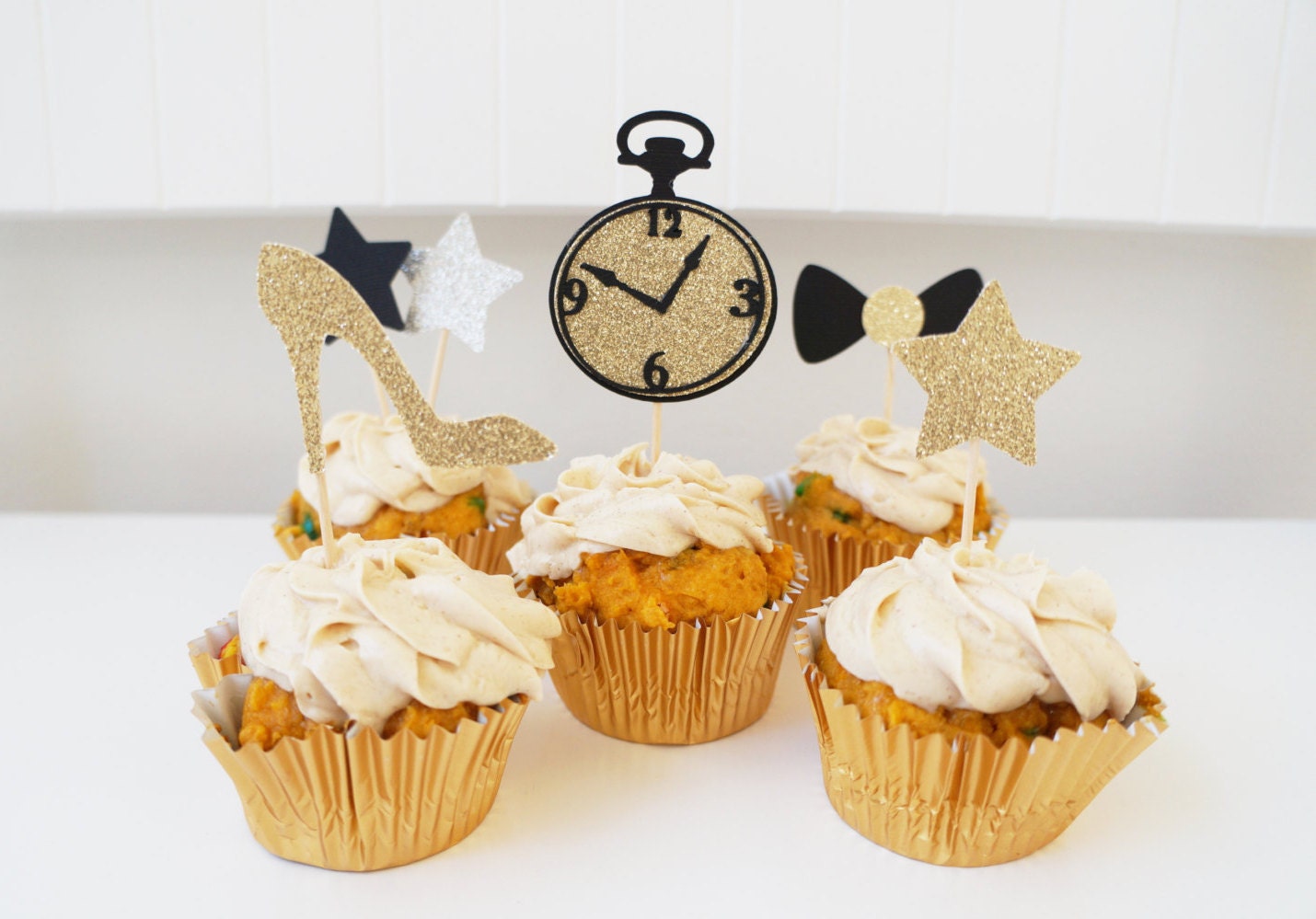 Great Gatsby Cupcake Toppers