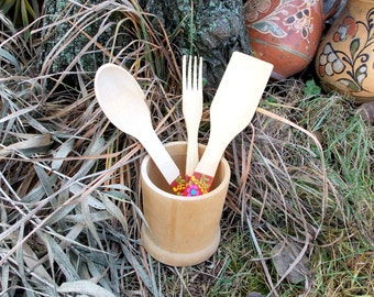 Kitchenware, Wooden kitchen set, Wooden spoon, Wooden fork, Kitchen spatula, Utensils for cooking, For cooking, Stirring food, kitchen tools