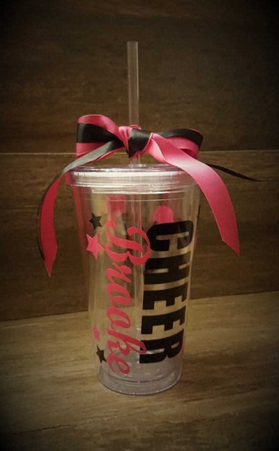 Personalized Cheerleading Tumbler Cup