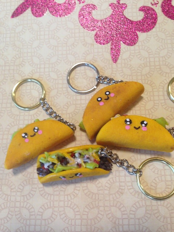 Taco Keychain