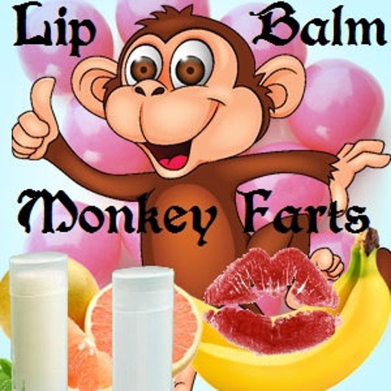 Monkey Farts All Natural Lip Balm Lip Butter Moisturizing