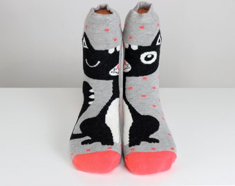Love Socks I Love My Wife Heart Socks Stickman by echerpe on Etsy