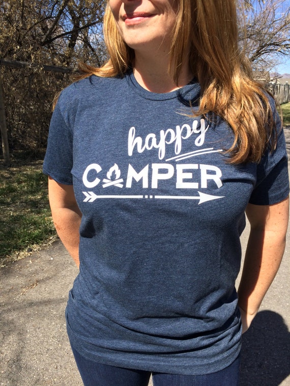 plus size happy camper shirt