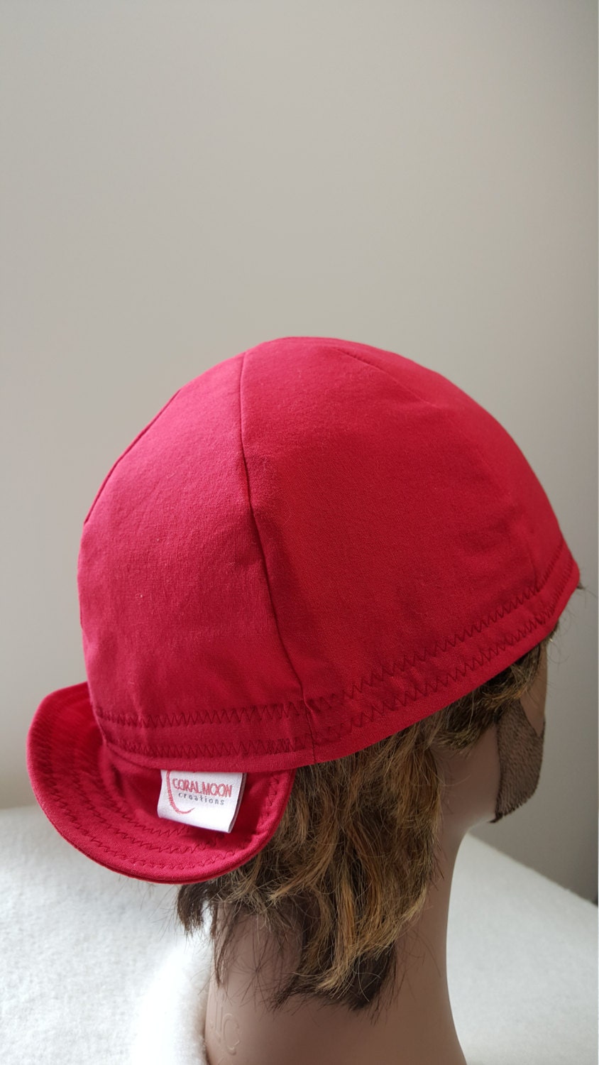 Red Cap Red Hat Baseball Cap Welding Cap Sun Hat