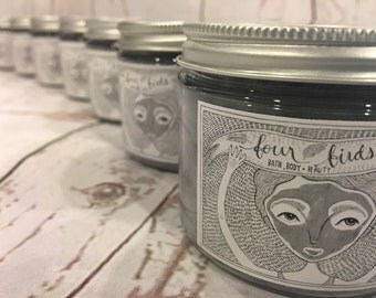 Activated Charcoal Face Mask { all natural - acne prone skin - activated charcoal mask - detox mask - tea tree mask }