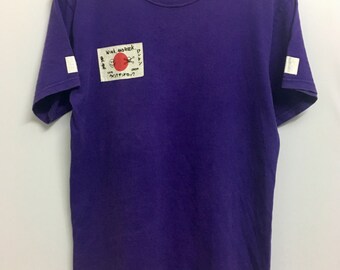 90s//Superlover Clothing//Japanese British Streetwear//Wink and Rock//Patch Logo//Tshirt//Made In USA