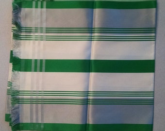 Vintage 1950's French Silk Scarf/Table Runner