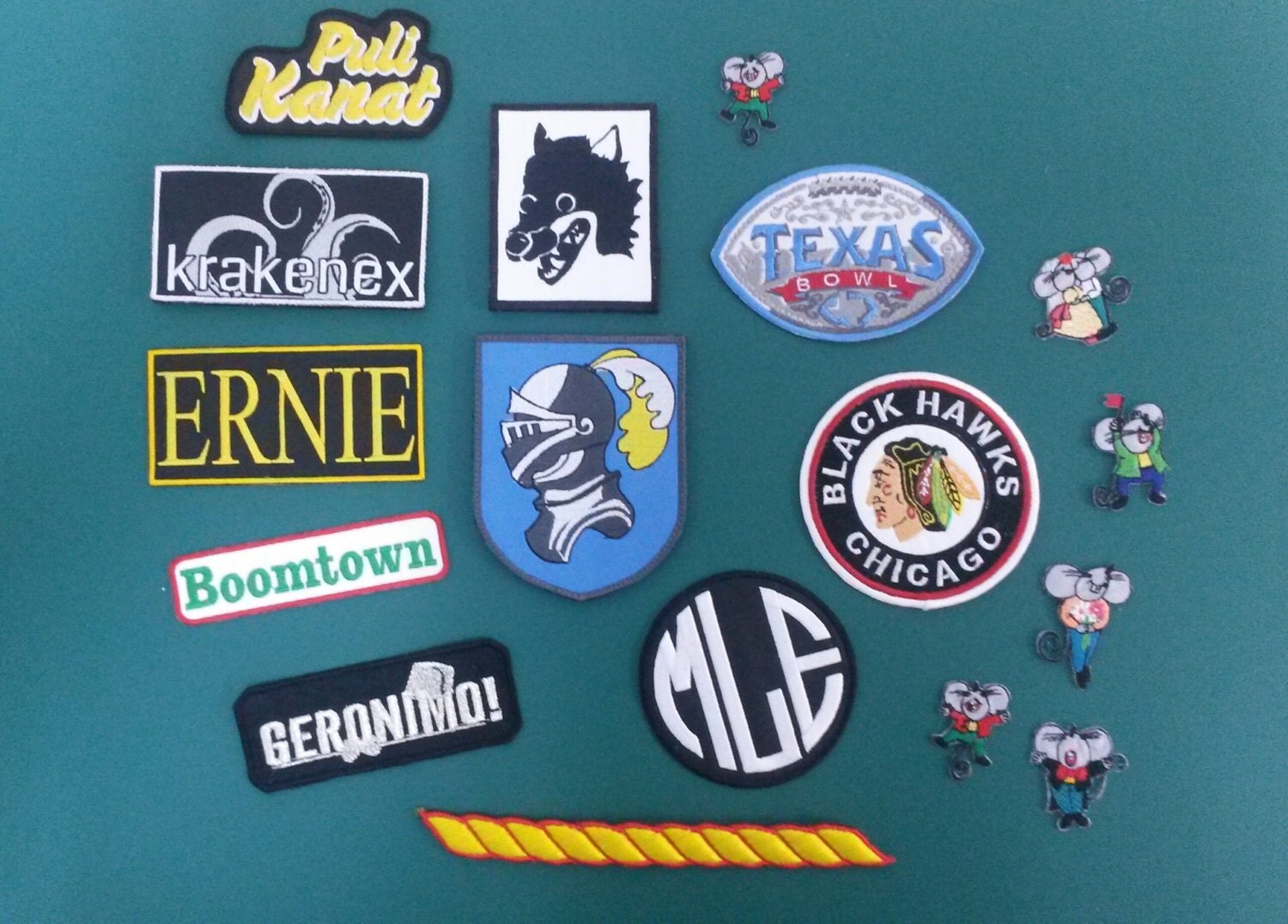 Custom design patches design your own patch iron on patch 