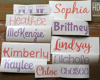 Yeti Decal - Yeti Name Decal - Decal for Yeti Cup - Yeti Cup decal - Yeti Tumbler decal - Yeti Monogram decal - Yeti Rambler decal
