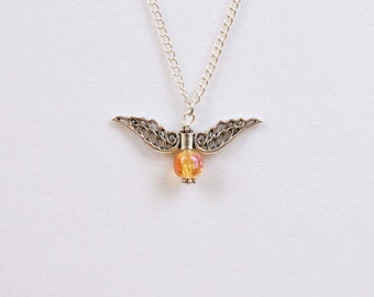 Harry Potter Golden Snitch Necklace