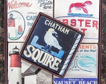 Cape cod christmas ornaments