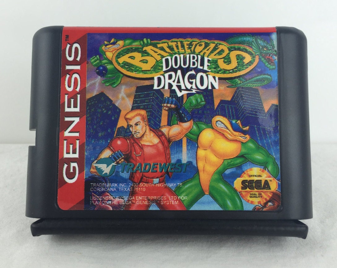 Battletoads Double Dragon Sega Genesis Repro by NextogoGames