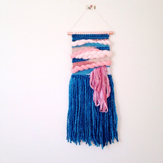 Woven Wall Hanging Nursery Wall Art Handmade Woven Tapestry