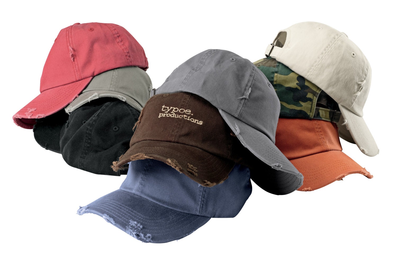 Custom Embroidered Hat Embroider Name Logo or Text Monogram