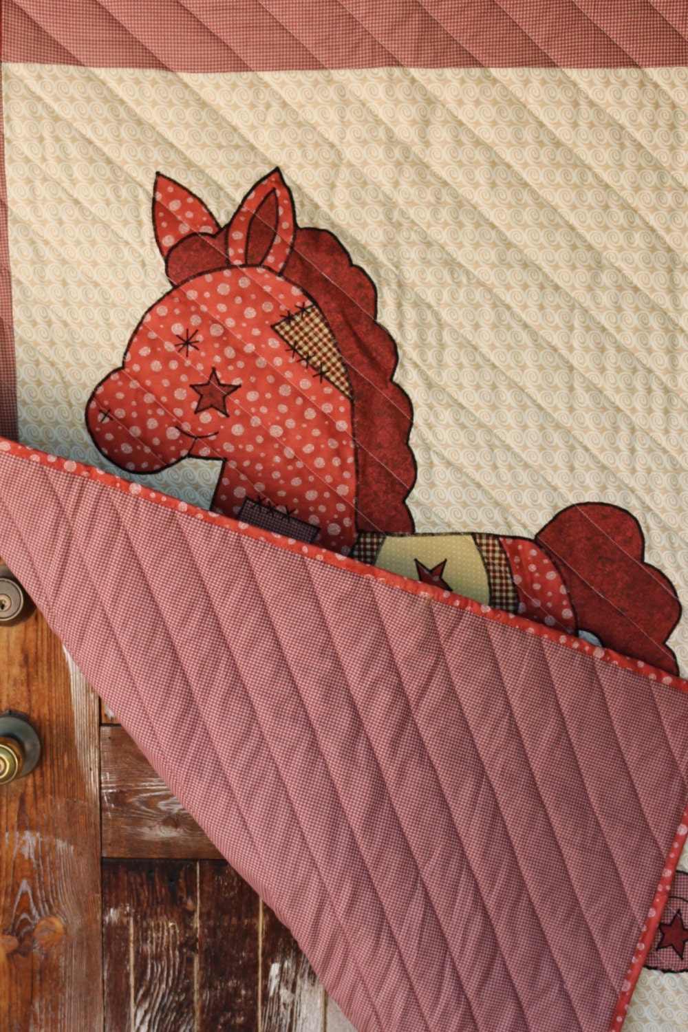 Rocking Horse Baby Quilt