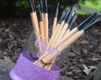 Makeup Brush Holder, Brush Holder, Makeup Holder, Makeup Organizer, Beauty Gift, Bathroom Organizer, Brush Organizer, Makeup Gift, Cosmetics