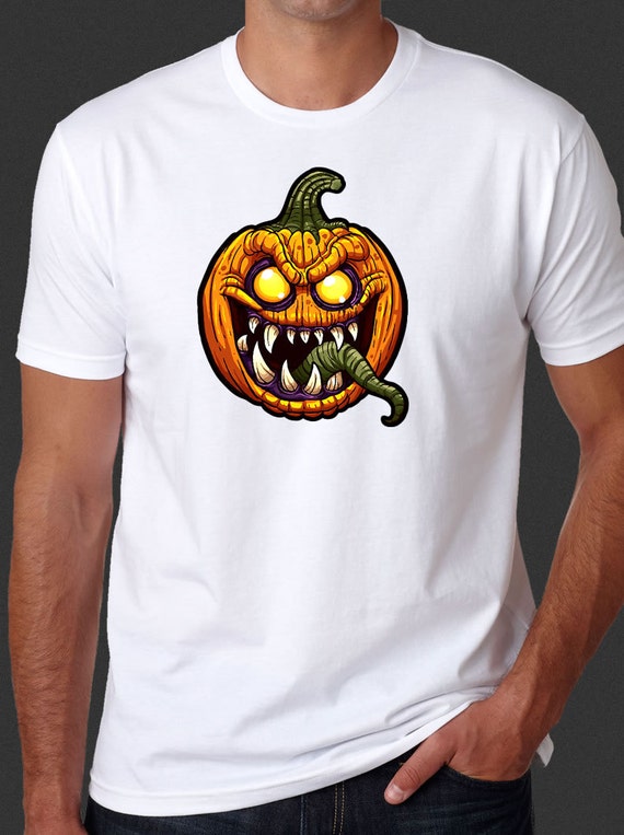 Halloween Pumpkin Spooky Jack O'lantern Costume White