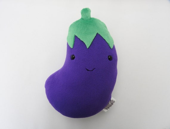 eggplant plush toy