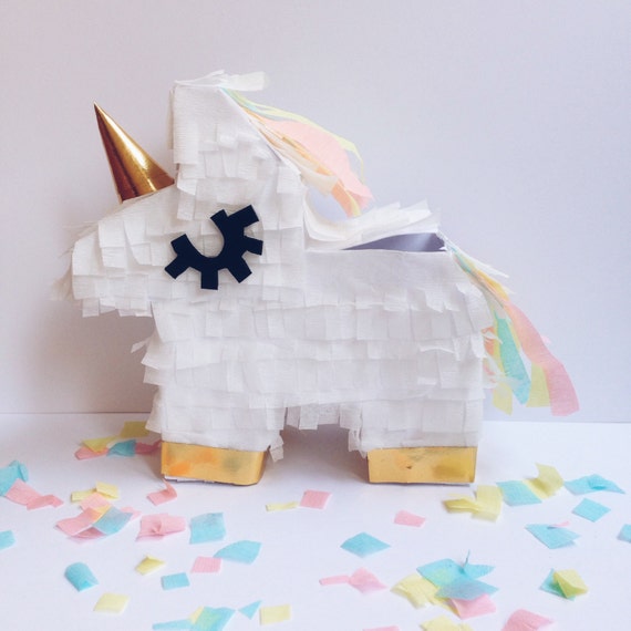 shower decoration for baby list Mini piñata Unicorn party by pinata unicorn Unicorn