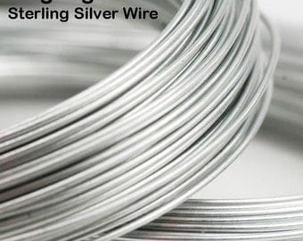 12 gauge Sterling Silver Wire (DS, by the foot)