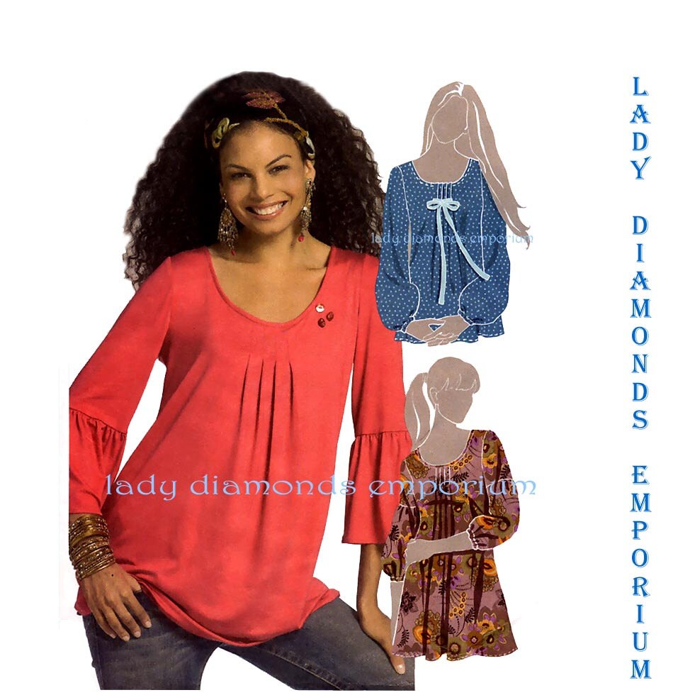 McCalls M5469 Womens Plus Size Babydoll Tunics by ladydiamond46