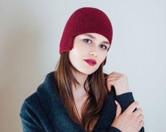 China Girl in Burgundy