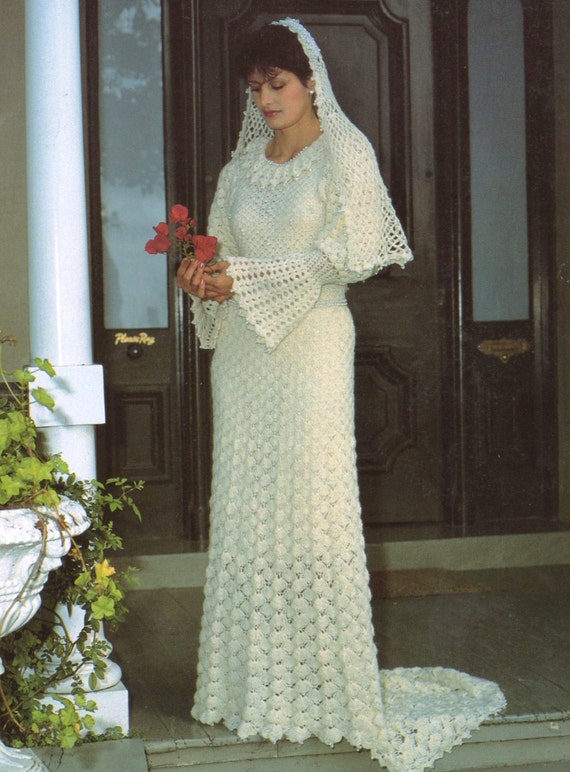 PDF Crochet  Pattern  Vintage Women s Crochet  Wedding 