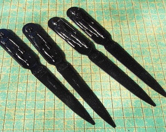Fuller Brush letter opener, vintage, double sided, advertising promotional, collectible, 1960s memorabilia