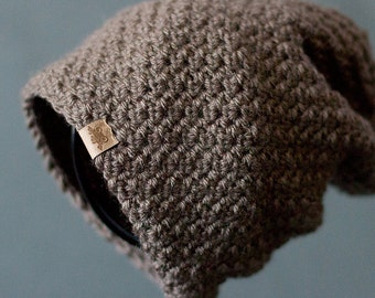Crochet PATTERN Voyager Slouchy Crochet Hat Pattern Includes 6 Sizes Newborn to Adult