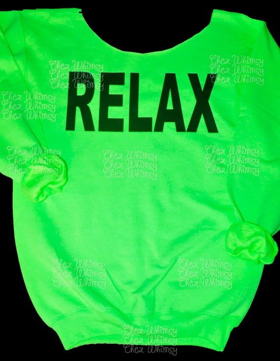 neon green sweats