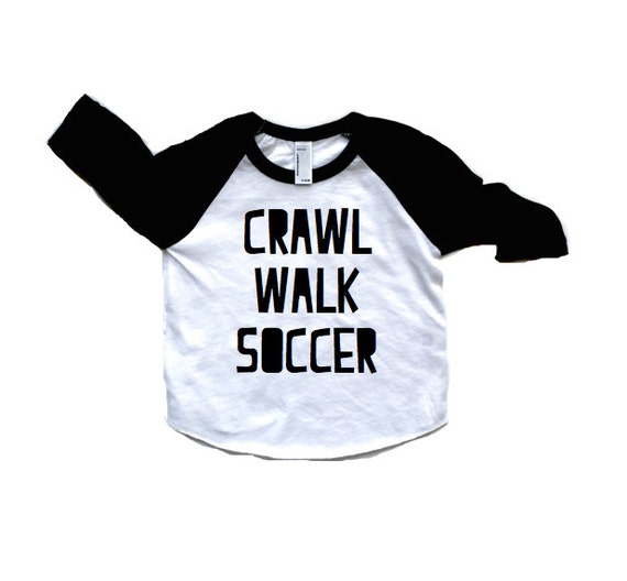 Soccer Tshirt Baby Toddler Kids Clothes Unisex Super Soft