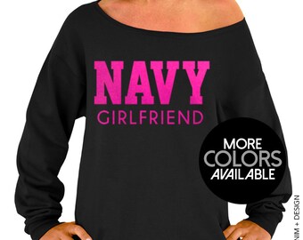 navy girlfriend sweatshirt