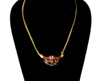 Vintage 1930s Bakelite Pendant Necklace