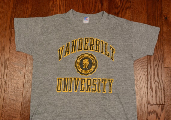 vintage 80s Vanderbilt University t-shirt Vandy Commodore 1980
