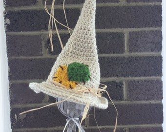 Scare Crow Hat, Scarecrow Hat, Newborn Halloween Hat, Halloween Photography Prop