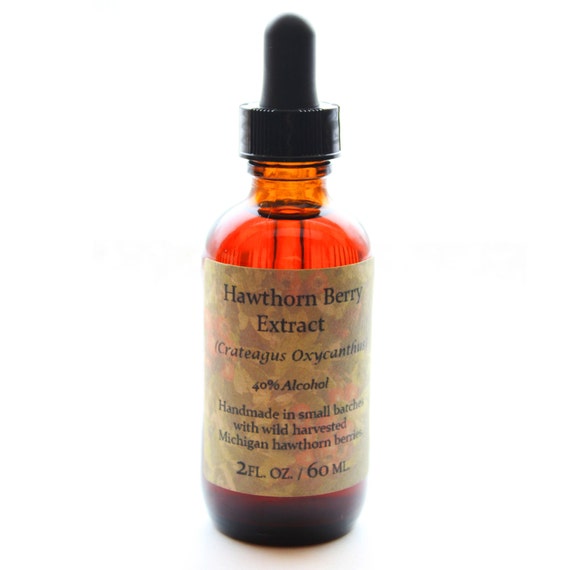 Wild Hawthorn Berry Extract Crataegus oxyacantha Tincture