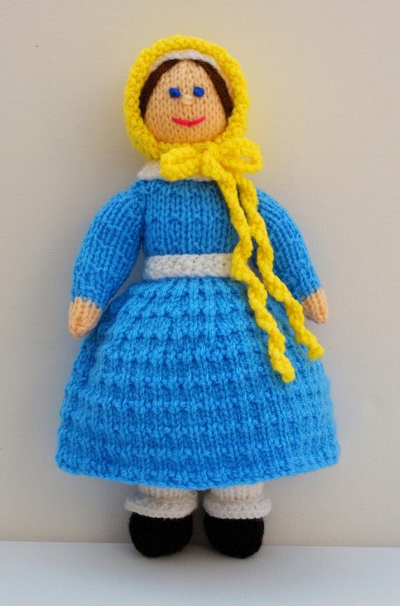 Victorian Doll, Doll Knitting Patterns, Toy Knitting ...