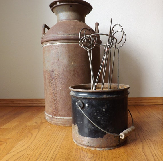 Surveyor's Chaining Pins Vintage Survey Tool Idustrial