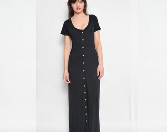 Items similar to The Kate Olivia Ruffled Maxi Dress, 100% cotton, made ...