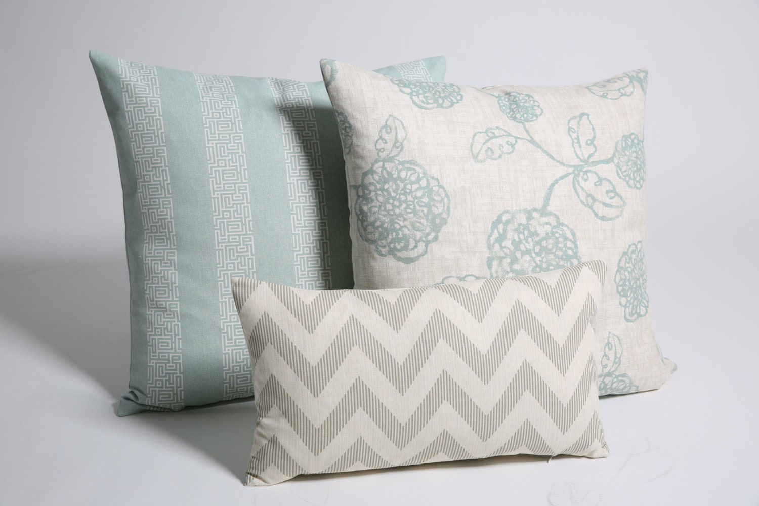 Seafoam Beige Collection Pillow Cover 20x20 // Throw Pillow